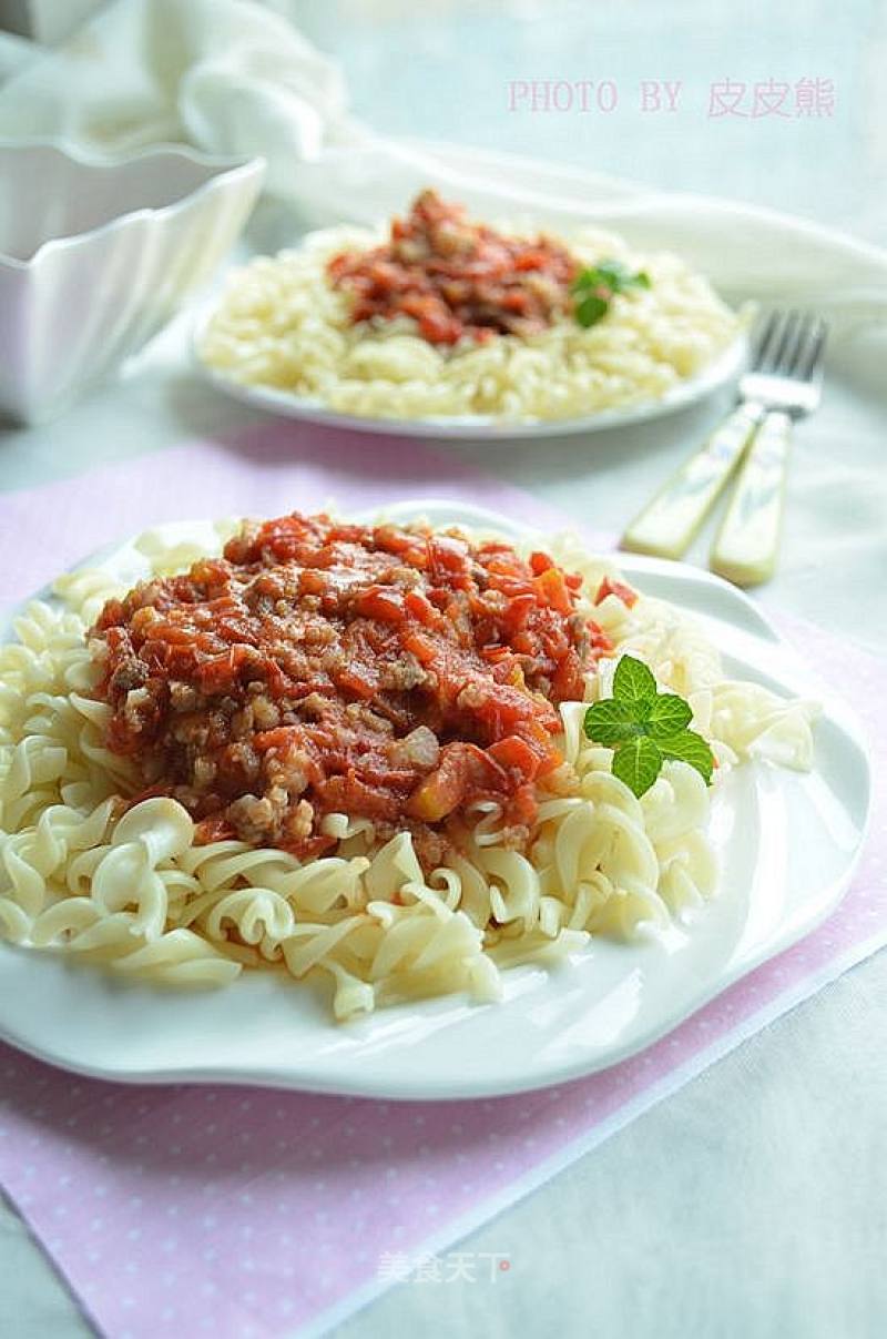 【tomato Sauce Snail Noodles】 recipe