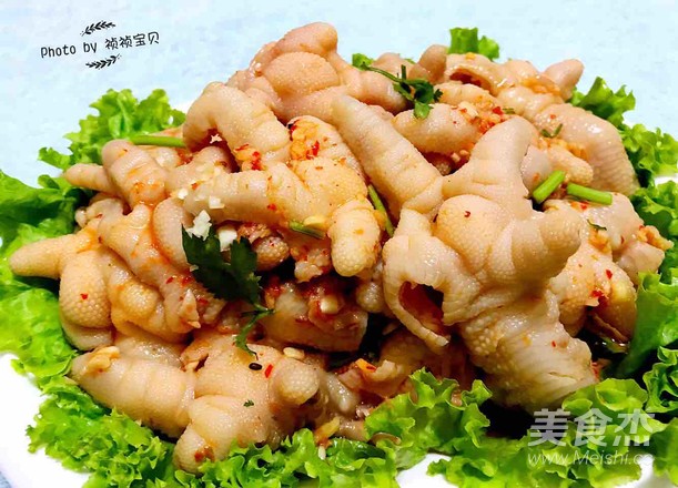 Spicy Boneless Chicken Feet recipe