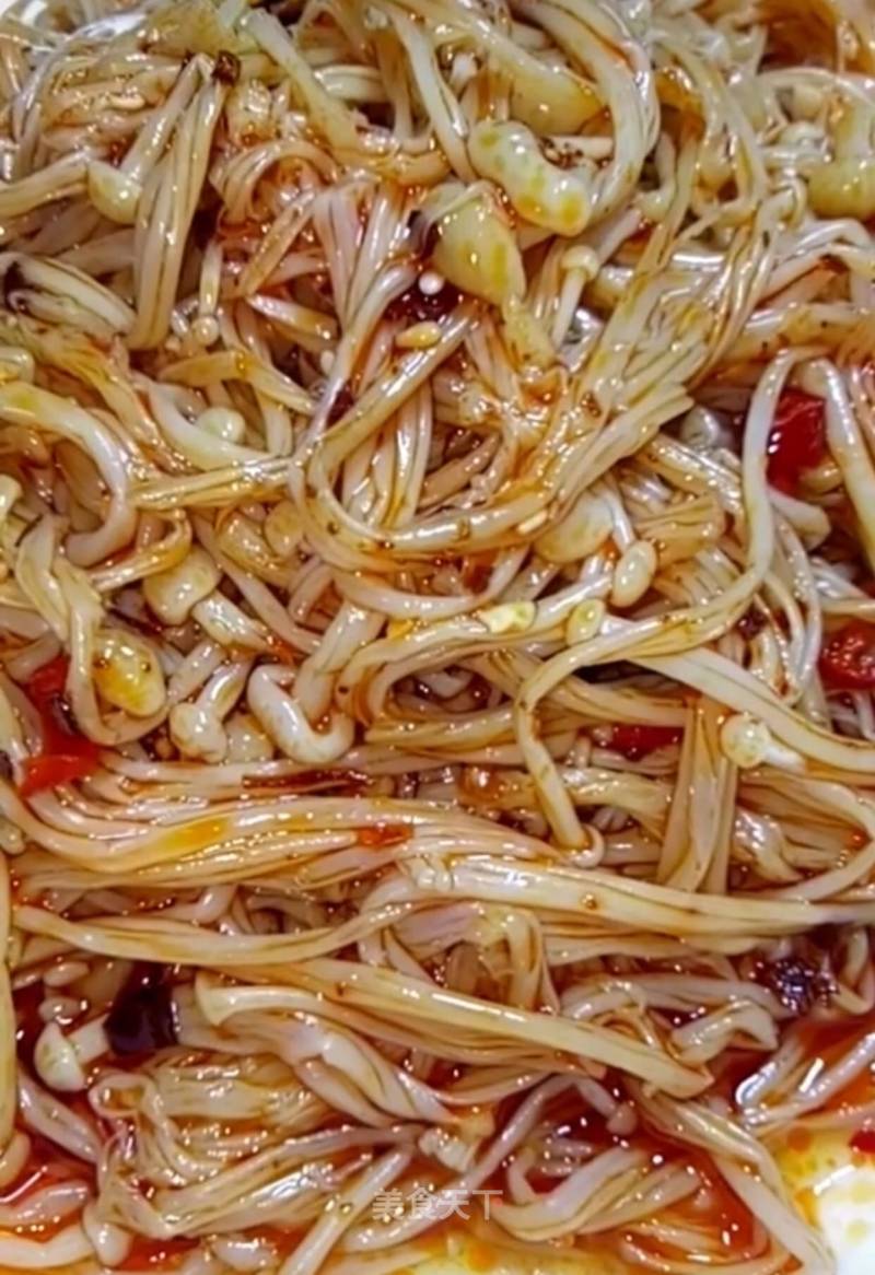 Spicy Enoki Mushroom