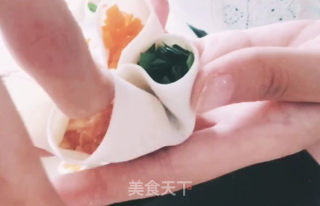 Four-color Steamed Dumplings recipe