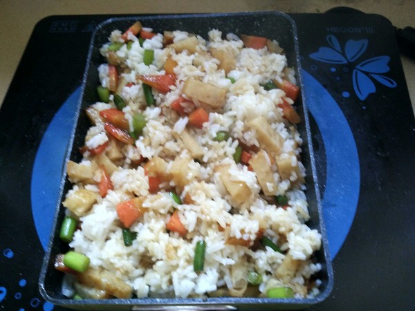 Fried Rice with Seaweed recipe