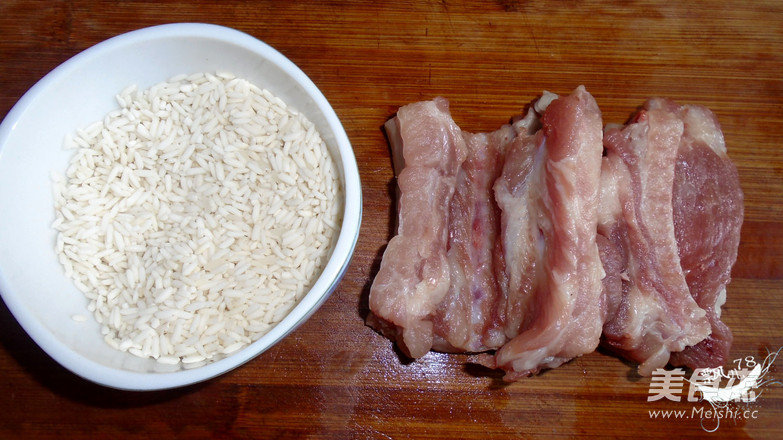 Steamed Ribs with Glutinous Rice recipe