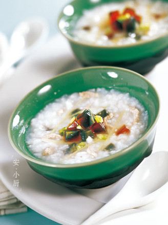 Congee with Preserved Egg and Lean Meat recipe