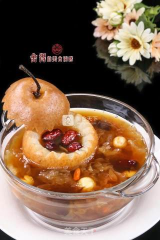 [white Fungus and Snow Pear Soup] Summer Essentials recipe