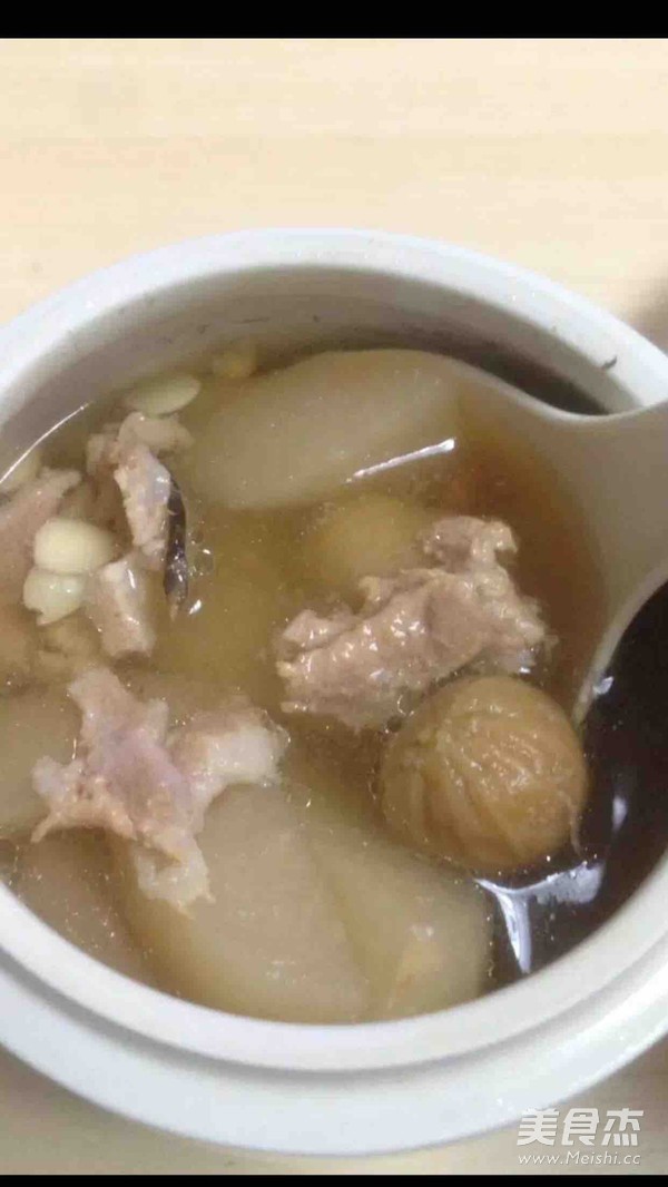 Lean Meat Stewed Sea Coconut Soup recipe