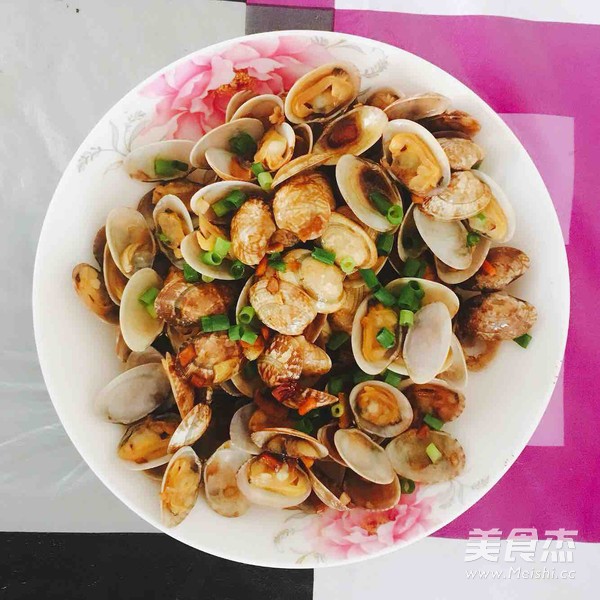 Scallion Clam recipe
