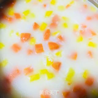 Carrot Bone Soup Porridge recipe