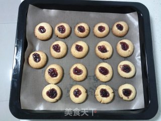 Extra Rich Creamy Blueberry Sauce Shortbread Cookies recipe