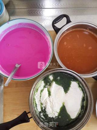 Rainbow Rice Cake recipe