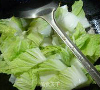 Stir-fried Chinese Cabbage with Black Fungus recipe