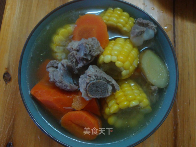 Summer Nourishing Soup-sweet and Delicious Ribs, Corn and Radish Soup recipe