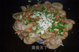 【garlic Pleurotus Eryngii】 recipe