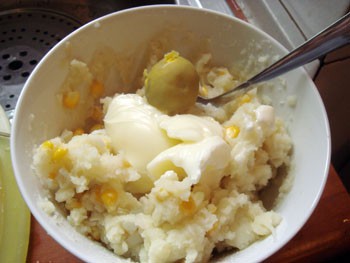 Gold Medal Mashed Potato Salad recipe