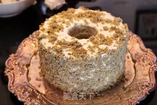 Fluff Marshmallow-black Sesame Chiffon Cake recipe