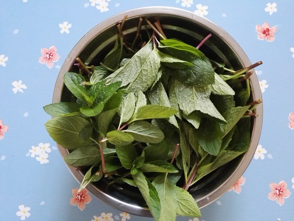 Fried Mint Leaves recipe