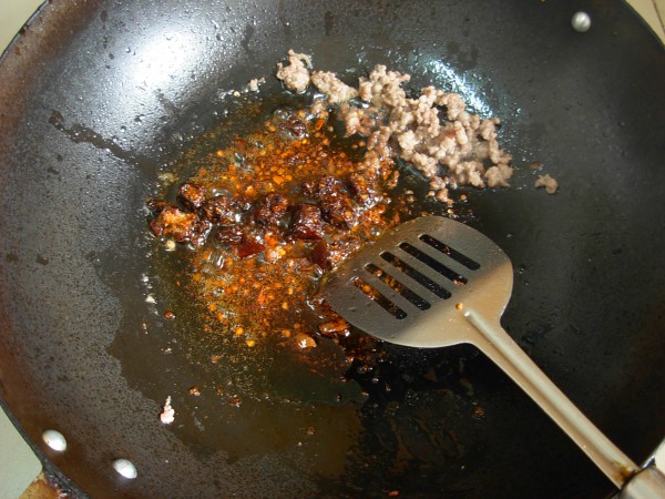 Stewed Tofu with Minced Meat and Winter Vegetables recipe