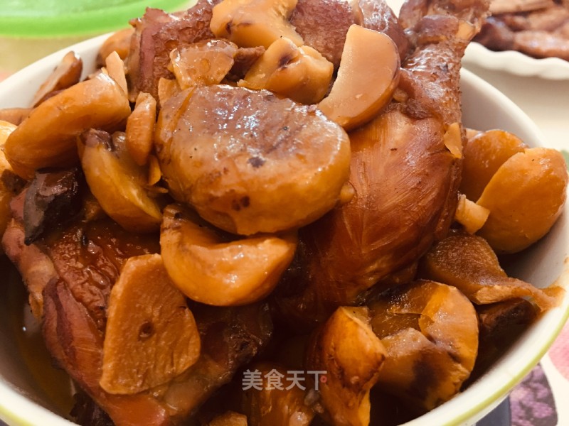 Chestnut Stewed Rooster recipe