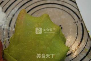 #aca烤明星大赛# Sesame Matcha Bag recipe