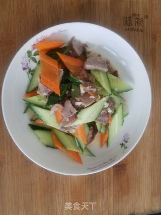 Cucumber Pork Slices recipe