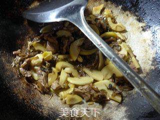 Stir-fried Leishan with Prunes and Vegetables recipe