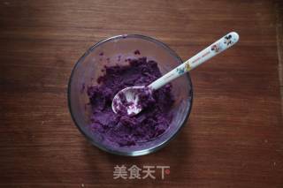 Purple Sweet Potato Toast recipe