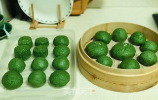 Egg Yolk Pork Floss Wormwood Fruit recipe