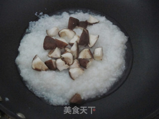 Mushroom Cod Congee recipe