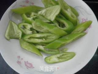 Fried Squid Rings with Green Pepper recipe