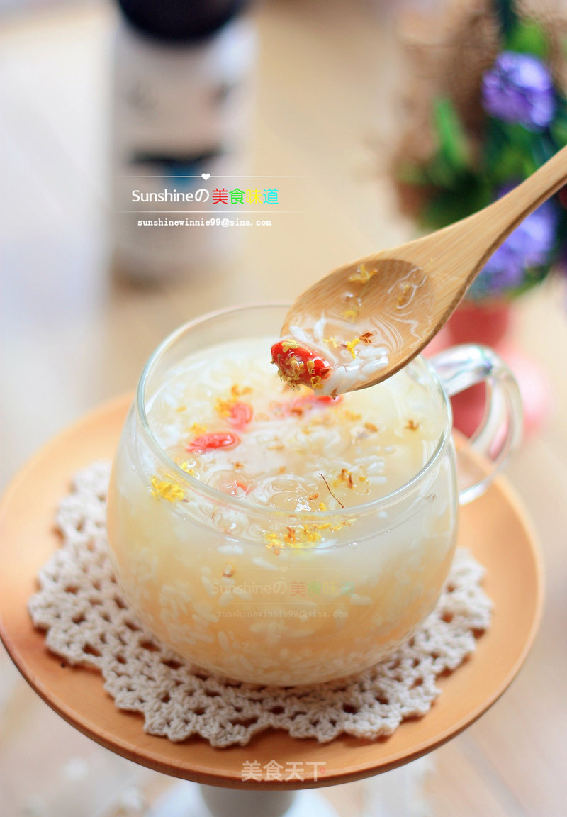 Summer Iced Drink --- Snow Ear Ice Rice Wine recipe