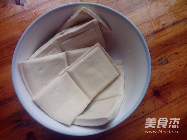 Spicy Dried Tofu recipe