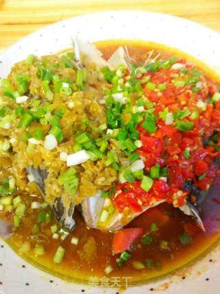 "hunan" Double Pepper Fish Head recipe