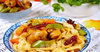 Hongguo's Recipe: Xinjiang Noodles in Tomato Sauce recipe