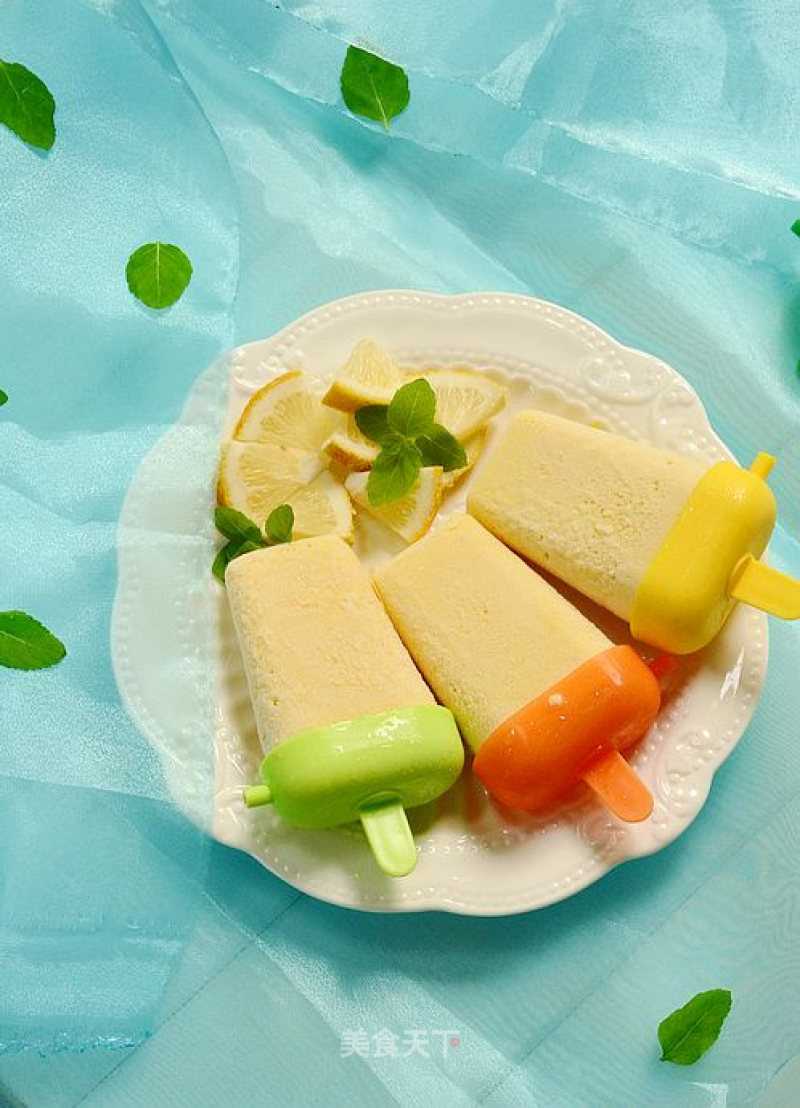 [mango Yogurt Pops] Cool Homemade Healthy Pops in Summer recipe