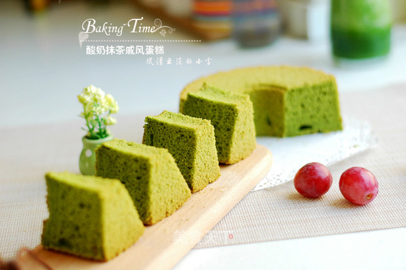 Yogurt Matcha Cake recipe