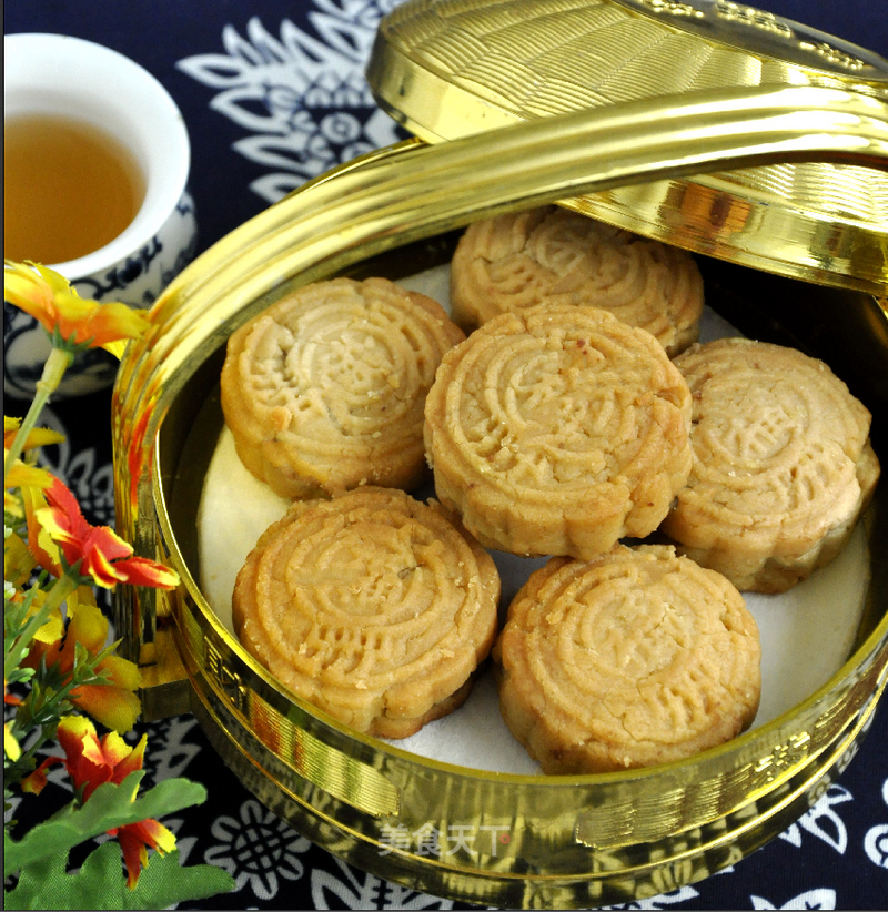 Cantonese Red Bean Paste Mooncake recipe