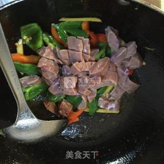 Stir-fried Kidney with Double Pepper recipe