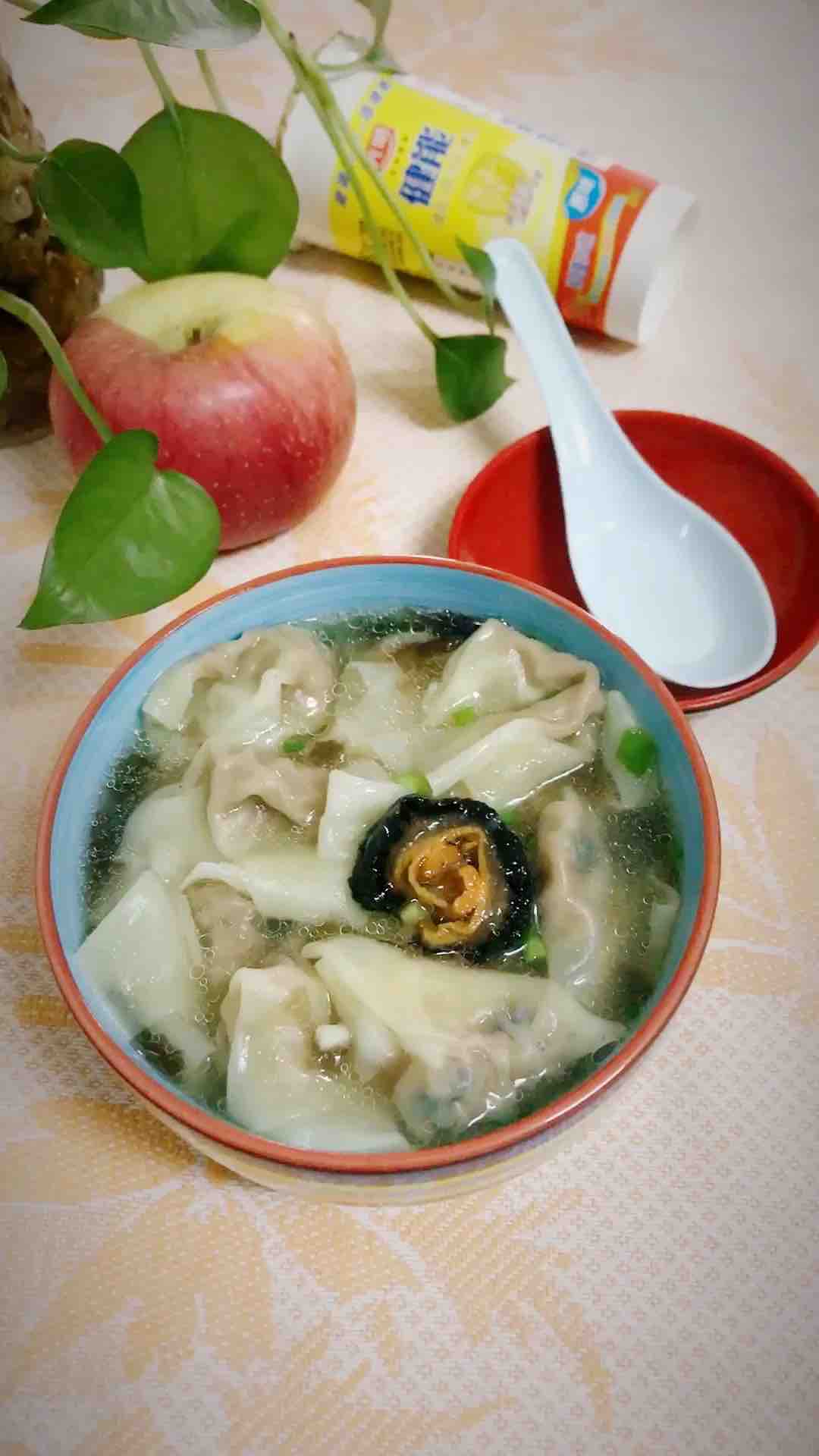 Arctic Red Ginseng Wonton recipe