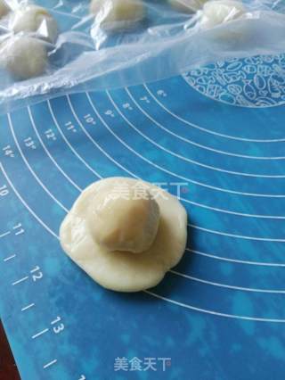 Egg Yolk Pastry ~ Detailed Process of Kneading The Oily Crust by Hand recipe