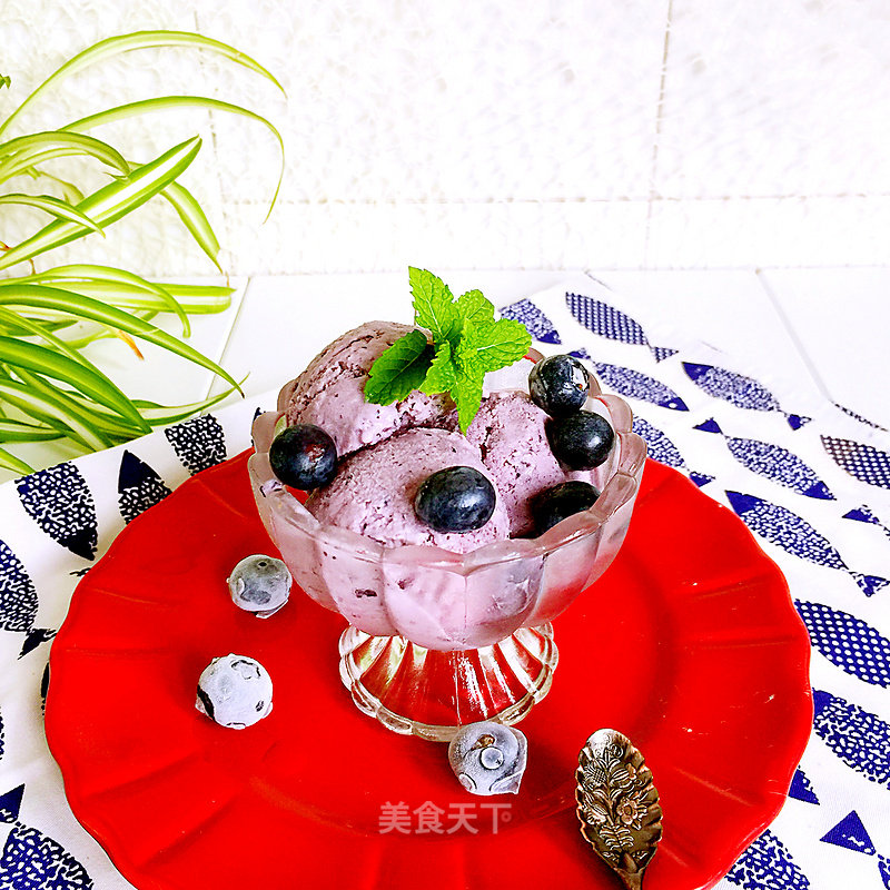 Blueberry Ice Cream recipe