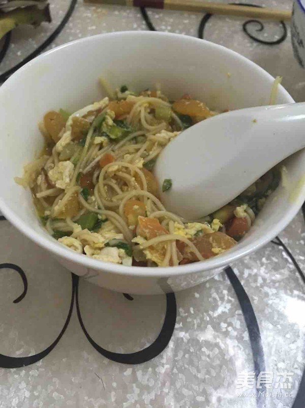 One-year-old Baby Food Supplement Noodles recipe