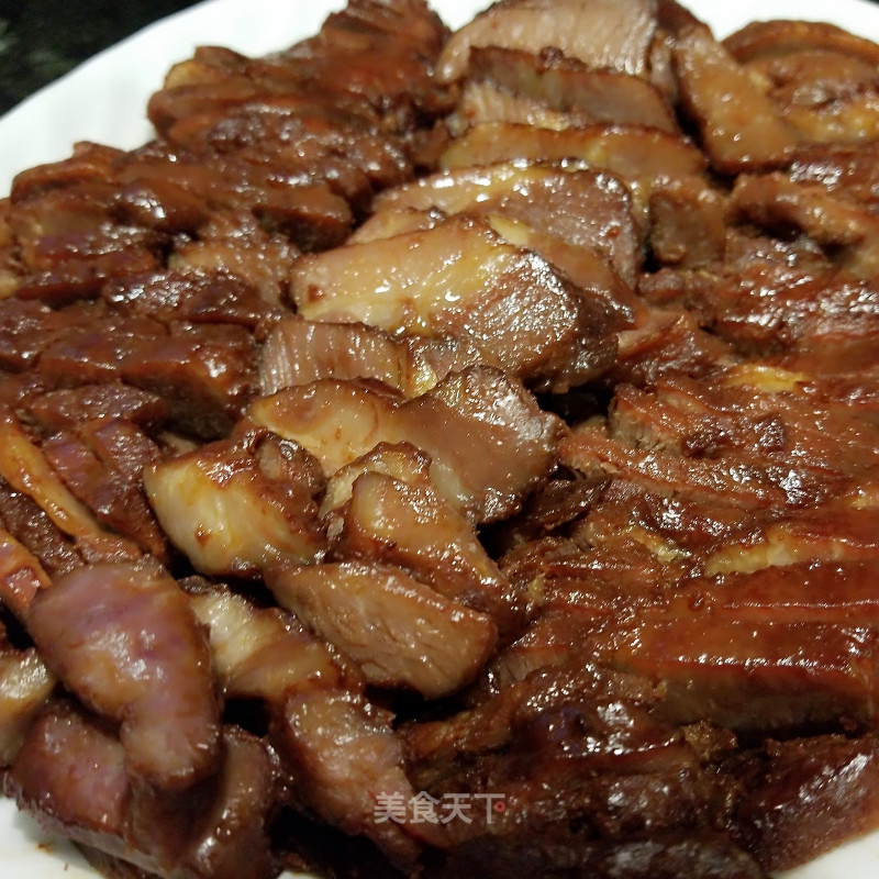 Barbecued Pork with Honey Sauce recipe