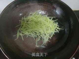 Lettuce Fried Dried Tofu recipe