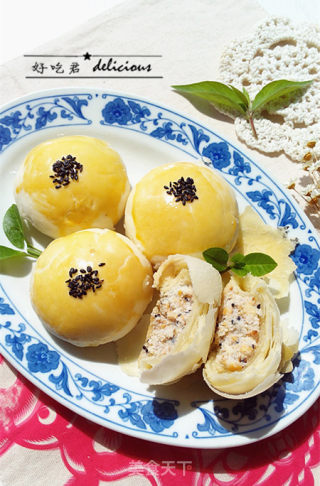 Meringue Five-core Moon Cakes recipe