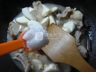 Grilled Ribs with King Pleurotus recipe