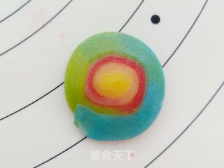 Mini Rainbow Egg Yolk Crisp recipe