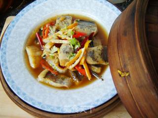 Dry Steamed Salted Fish recipe