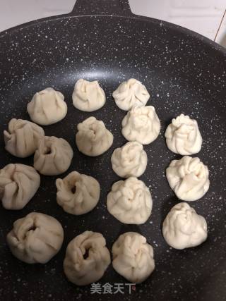 Mini Pan Fried Buns recipe