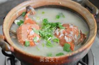 Crab Congee recipe