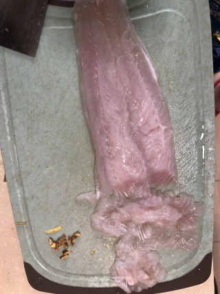 Scalloped Dragon Fish and Tomato Soup recipe