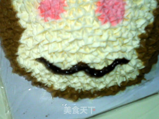 #trust之美# Decorating Cake: Little Monkey recipe